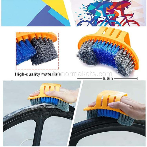 9pcs Bicycle Clean Brush Tools for Mountain/MT/Road/BMX Bike Cleaning Kit car detailing cleaning brush set kit tool brush cars
